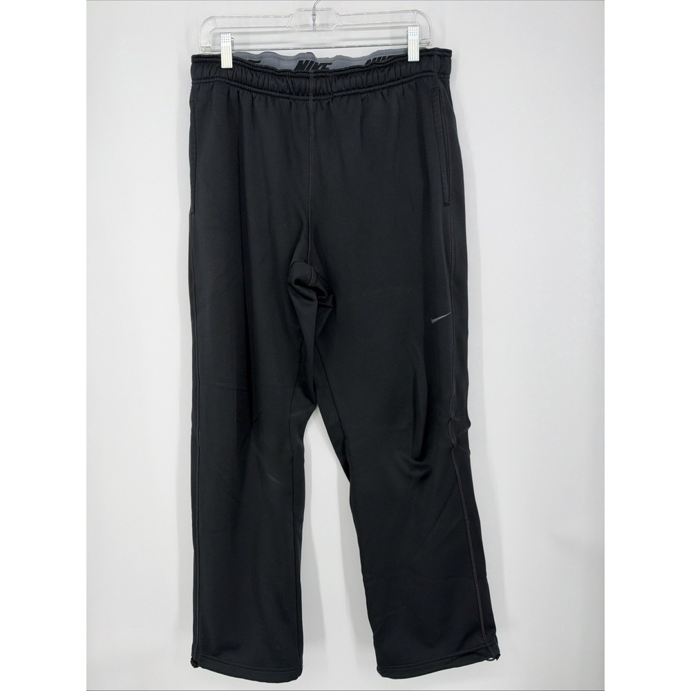 Nike Pro Training Men's M Therma-fit Jogger Pants Black Sweatpants